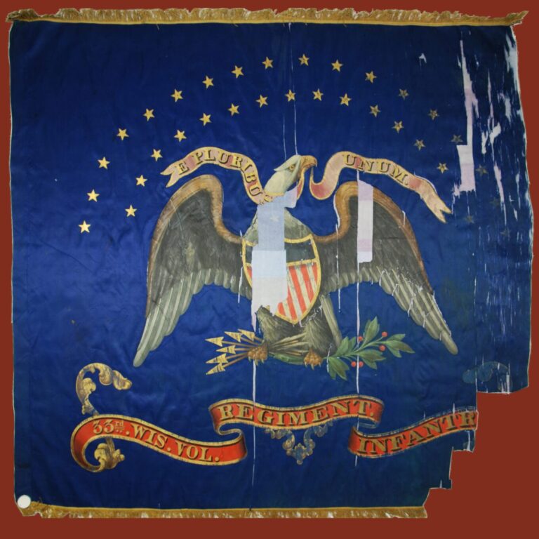 33rd Wisconsin Infantry Flag