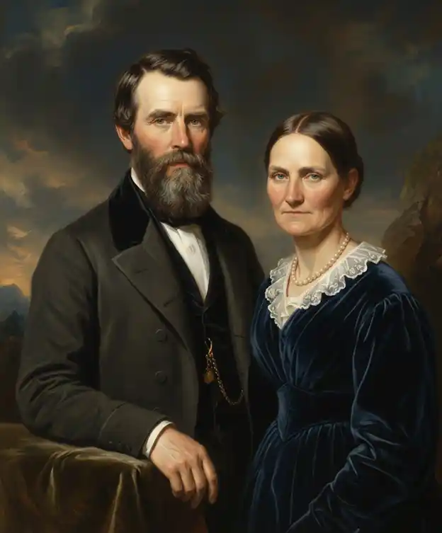 Alvah and Catherine Culver