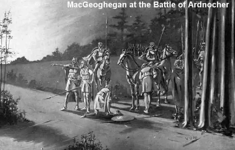 MacGeoghegan at the Battle of Ardnocher