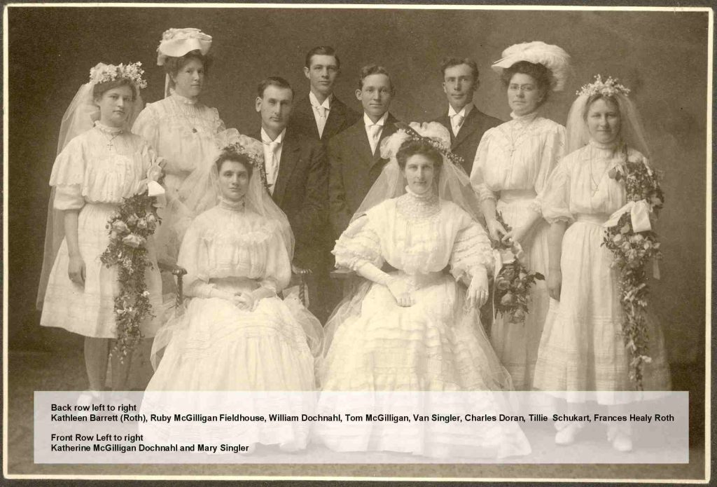 Katherine Evangeline McGilligan and William J Dochnahl on Jun 12 1907