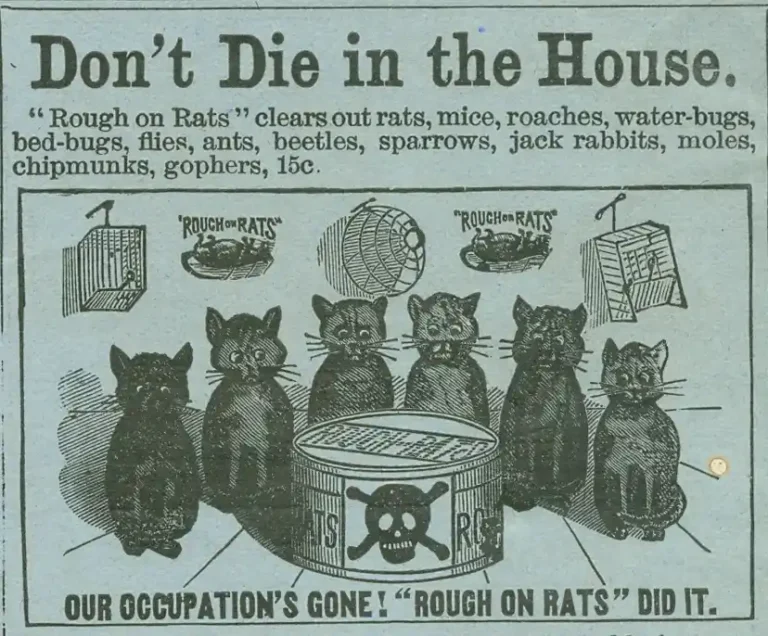 Rough on Rats - Rat Poison Annie Wurm Schwartz